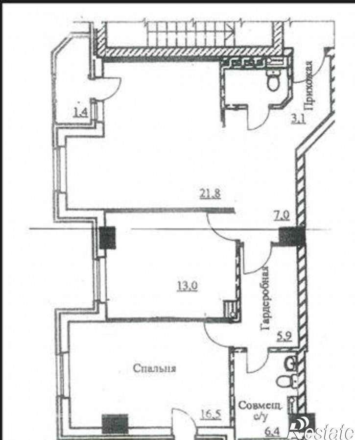 2-комн квартира 20-я улица, 43