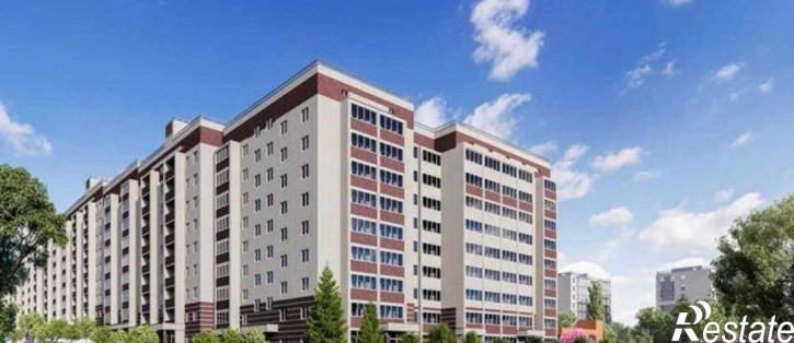3-комн квартира в новом доме улица Вересаева, 103В