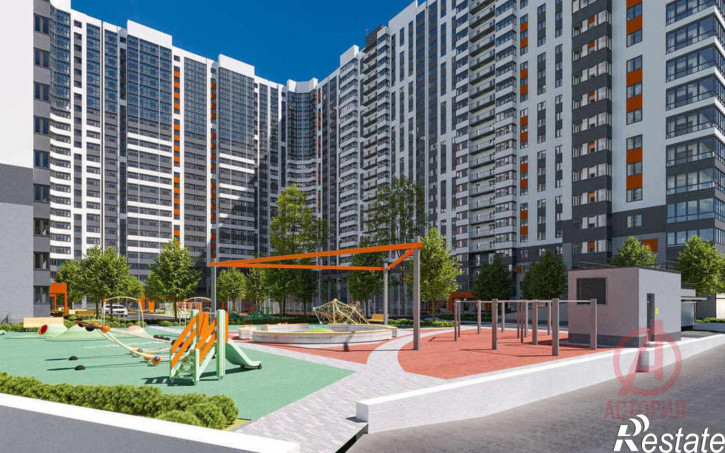 3-комн квартира в новом доме Куникова улица, 47
