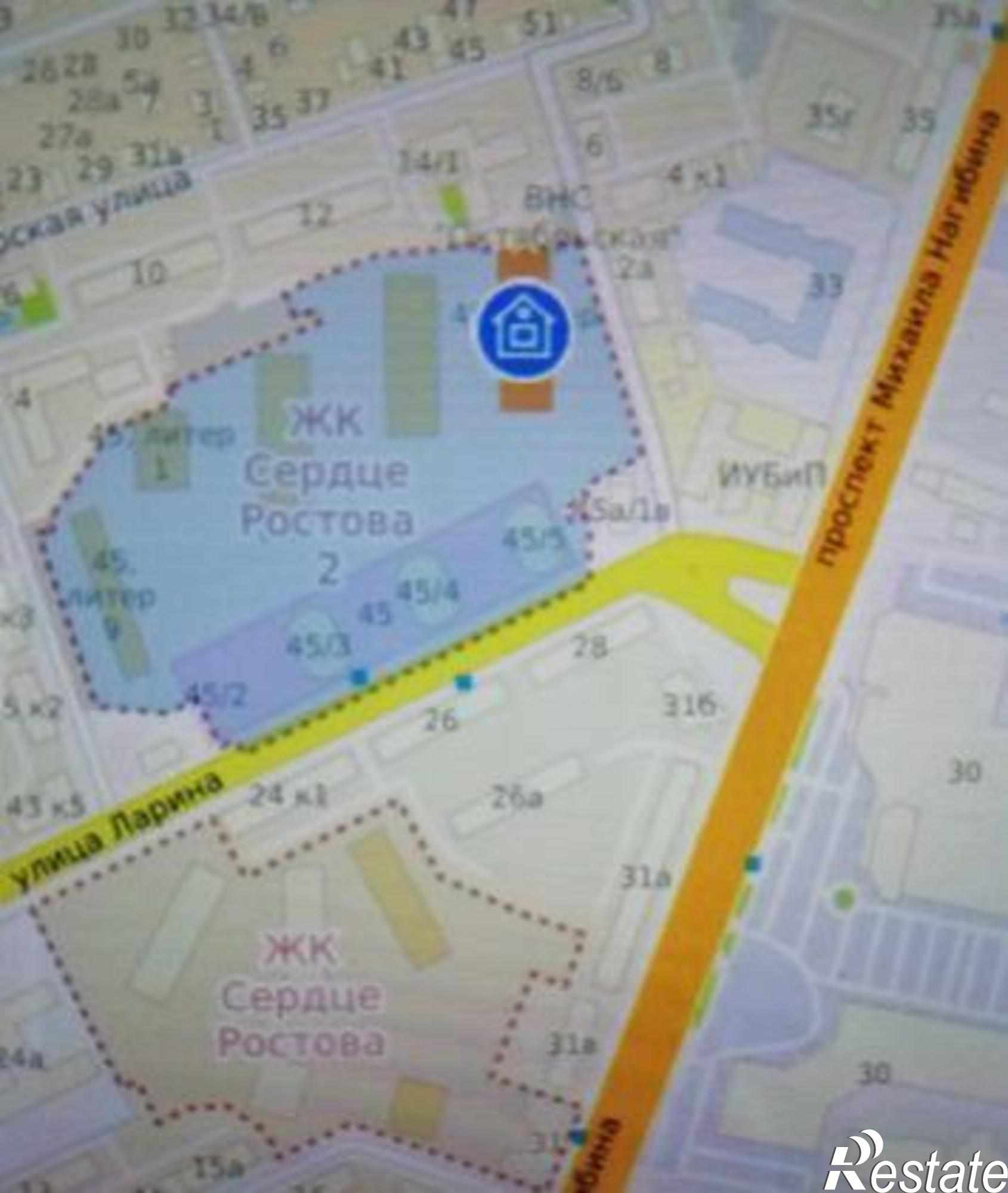 Купить квартиру за 4 500 000 рублей на улица Ларина, 45с5