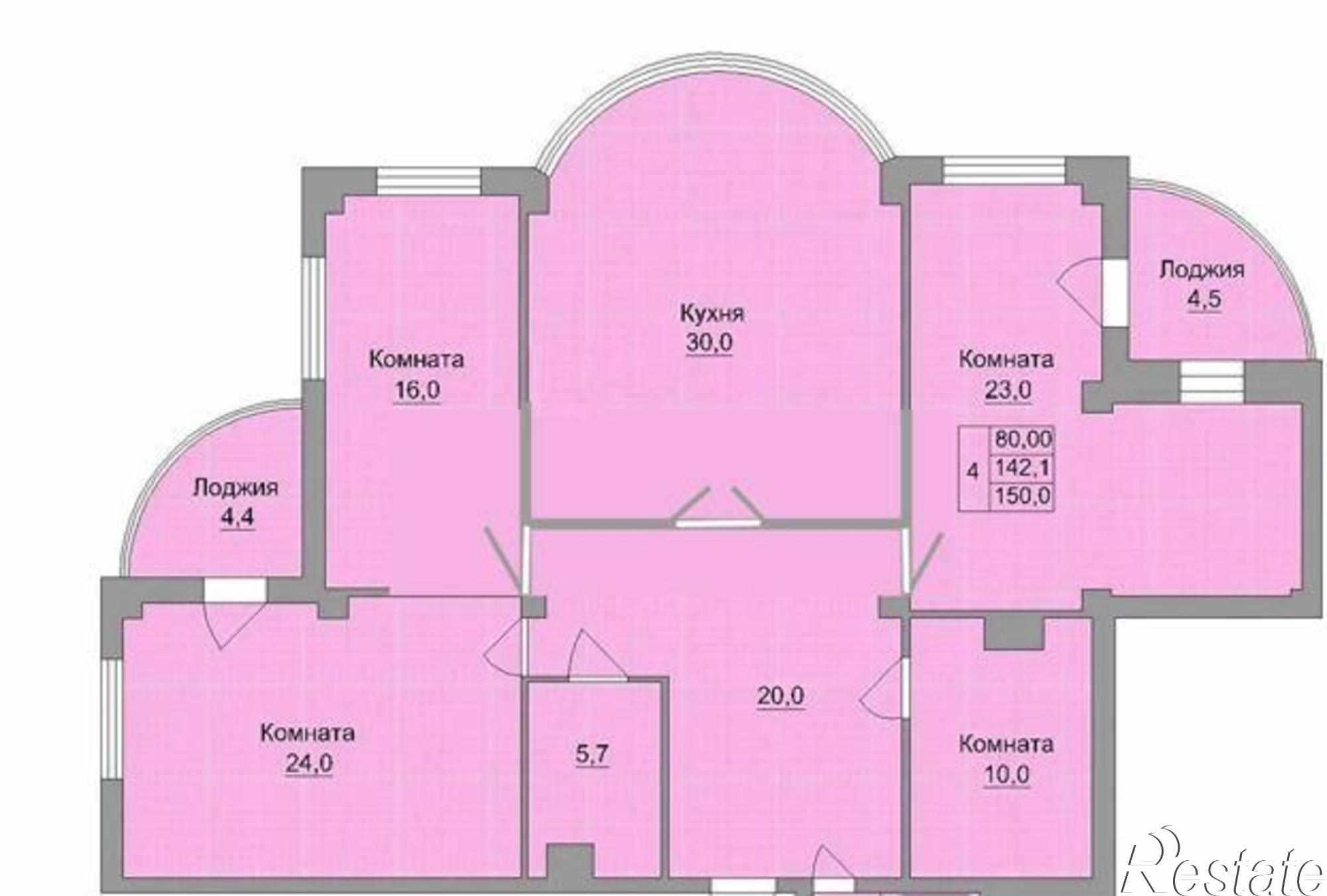 Купить квартиру за 16 900 000 рублей на Красноармейская улица, 200/1