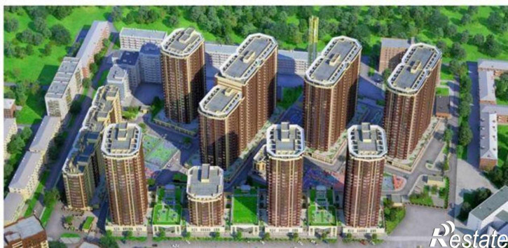 2-комн квартира в новом доме улица Ларина, 45к9