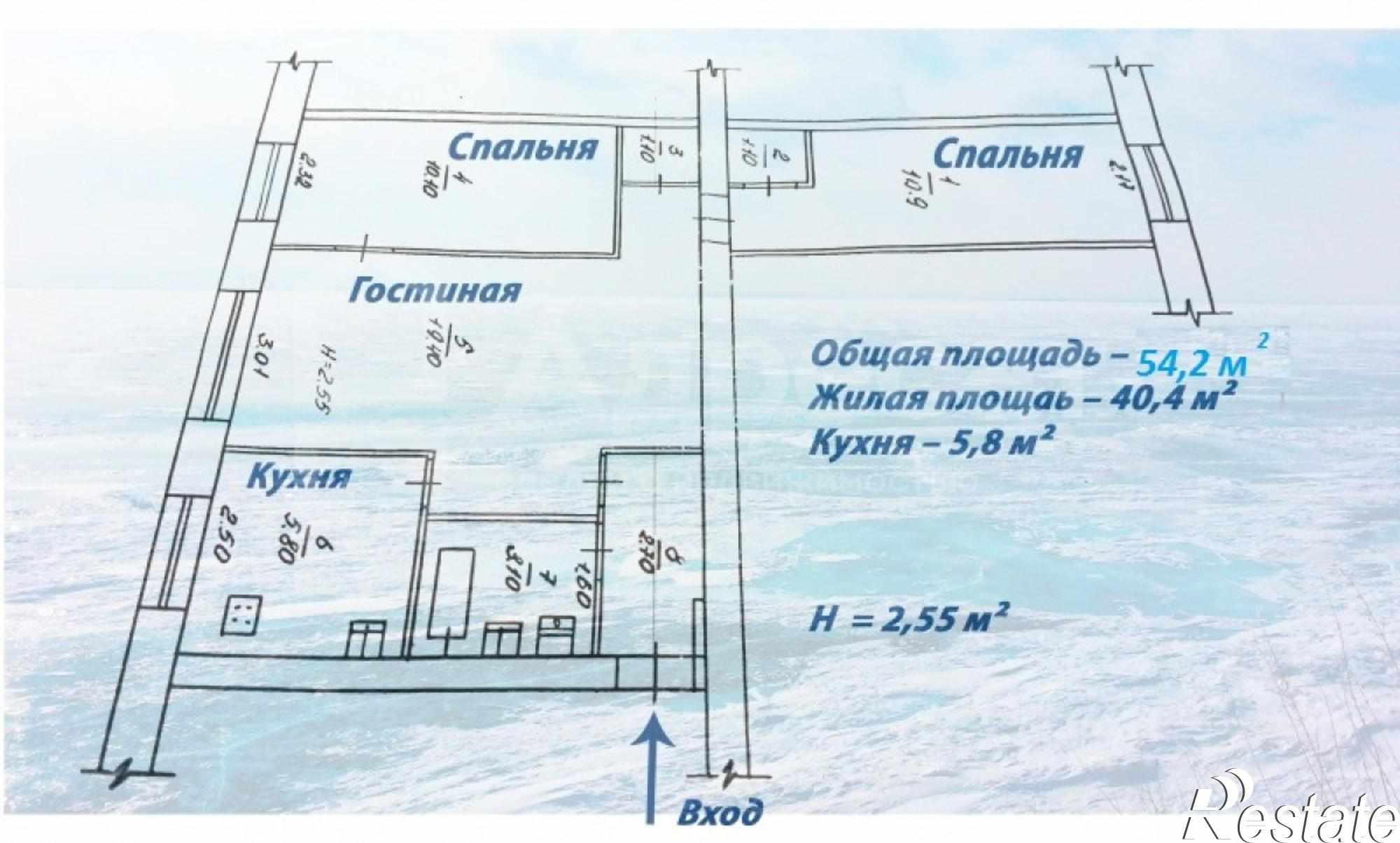 Купить квартиру за 3 700 000 рублей на ул. 64-й Армии,  д.77