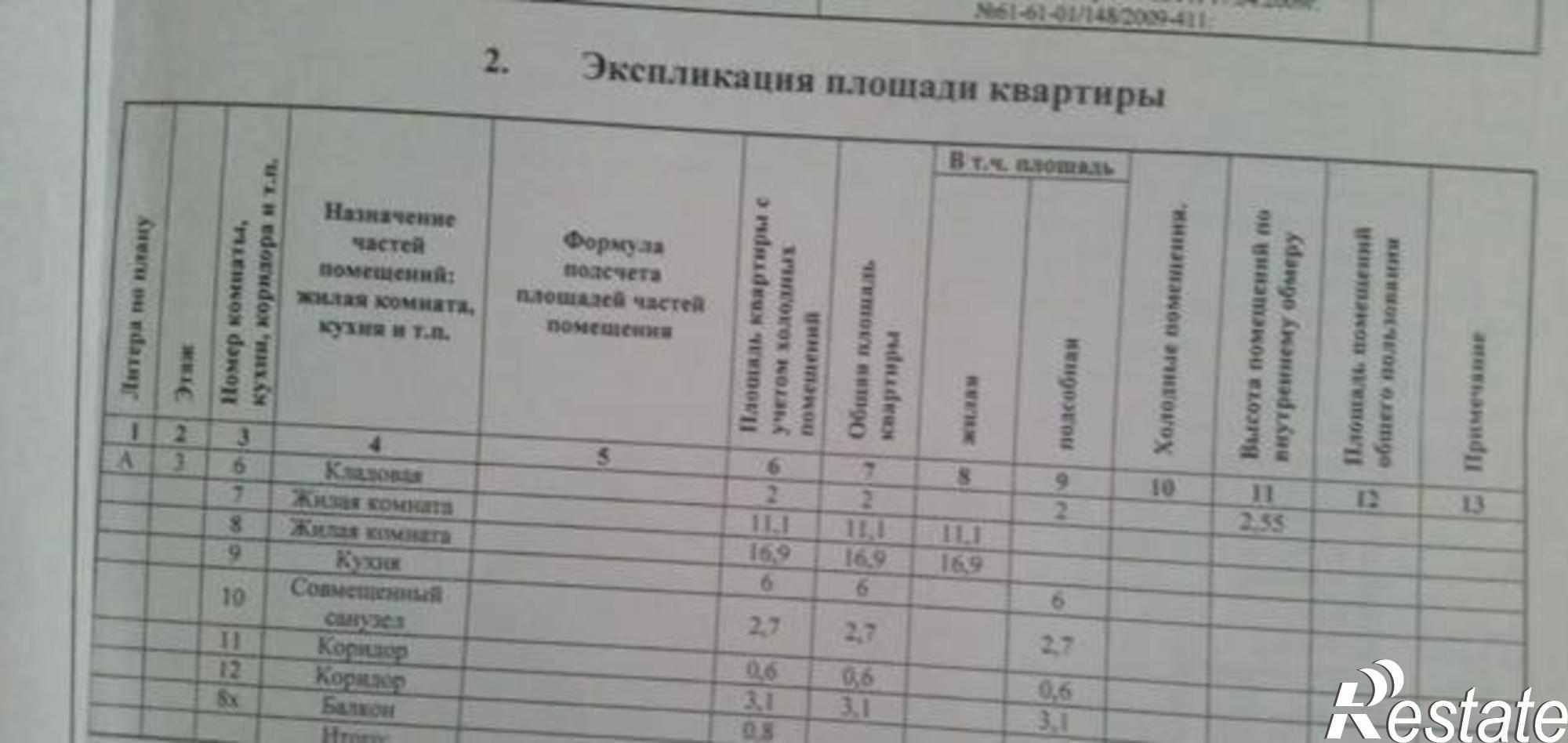Купить квартиру за 3 350 000 рублей на проспект Шолохова, 56