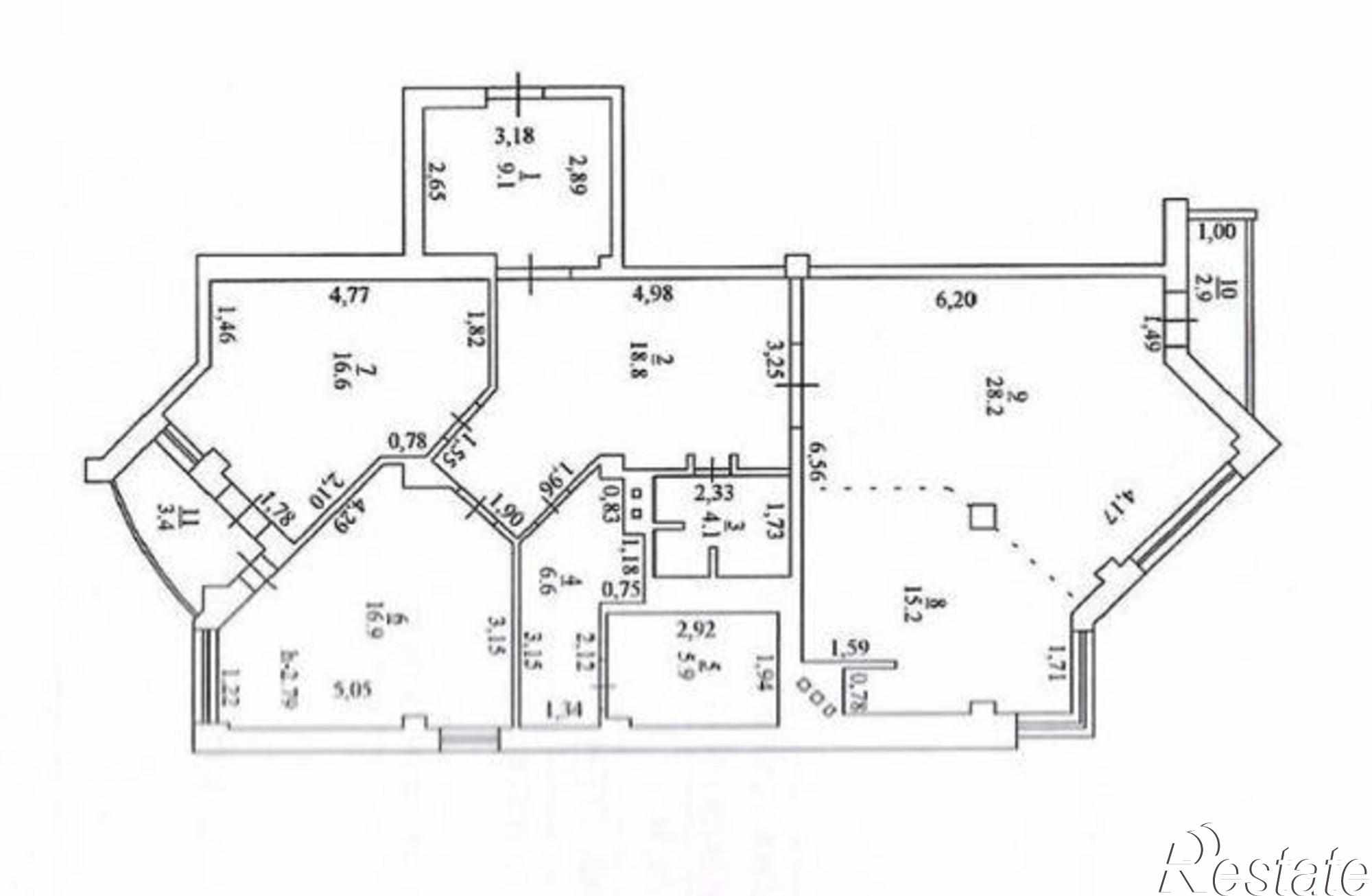 Купить квартиру за 11 450 000 рублей на улица Текучёва, 232