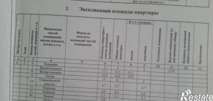 2-комн квартира проспект Шолохова, 56