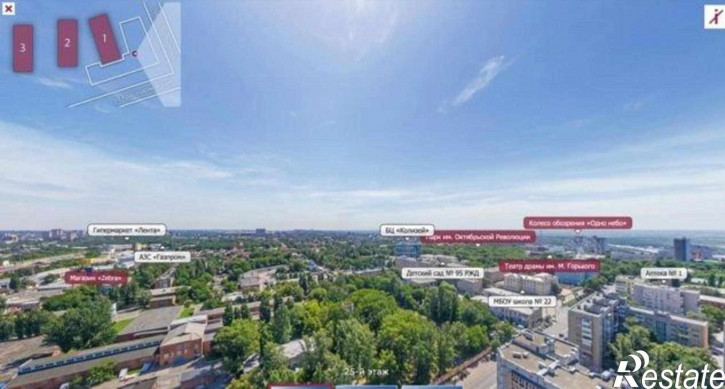 2-комн квартира в новом доме Красноармейская улица, 157Вс1