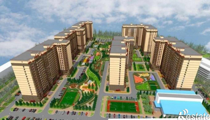 1-комн квартира в новом доме улица Оганова, 20