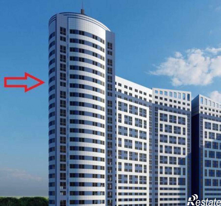 1-комн квартира в новом доме Береговая улица, 73