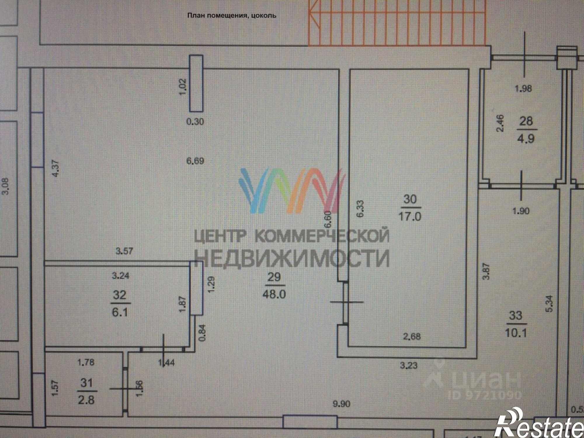Купить офис, помещение под офис за 6 199 030 рублей на улица Маршала Жукова, 1/2