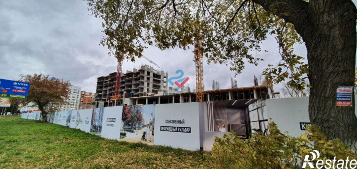 2-комн квартира в новом доме улица Лозицкой, 1А