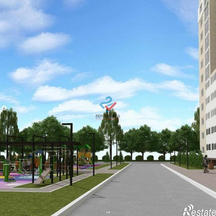 2-комн квартира в новом доме улица Антонова, 2А