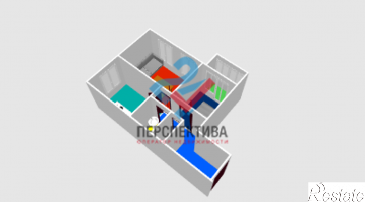 2-комн квартира Озёрная улица, 13