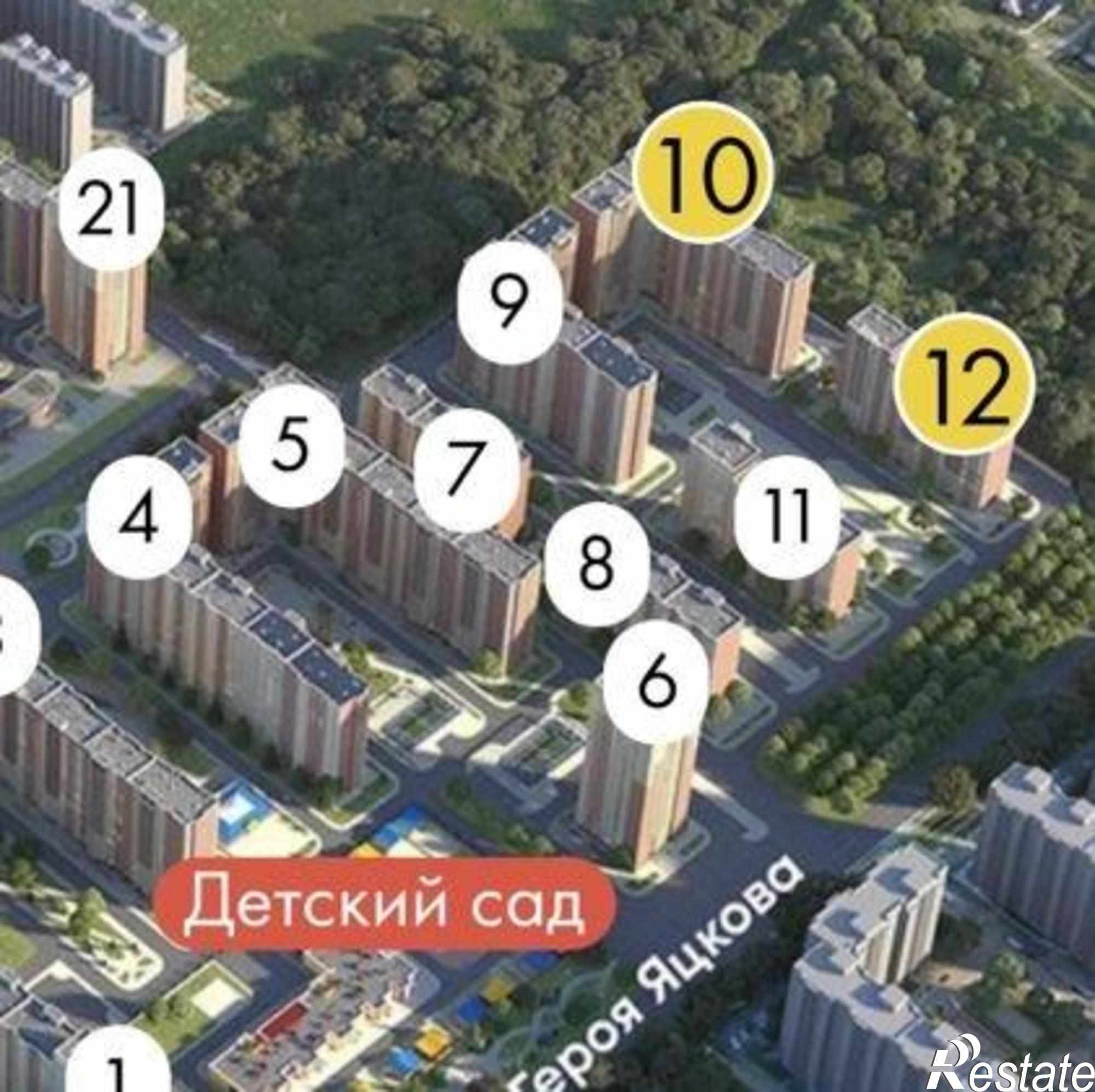 Купить квартиру за 3 750 000 рублей на улица им. Героя Яцкова И.В., 19