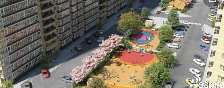 1-комн квартира в новом доме улица им. Героя Яцкова И.В., 3