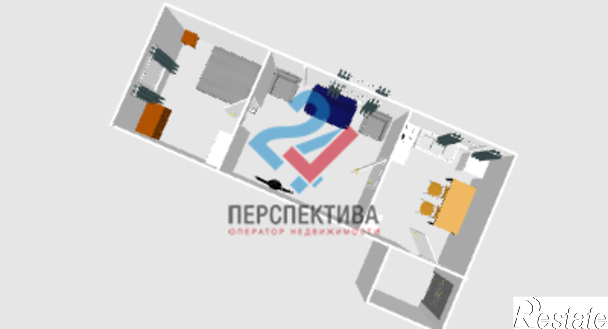Купить квартиру за 1 350 000 рублей на улица Аксакова, 2А