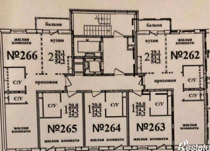 2-комн квартира в новом доме улица Ерёменко, 114