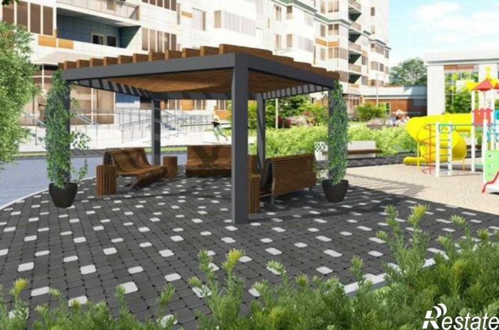 1-комн квартира в новом доме улица Нансена, 83