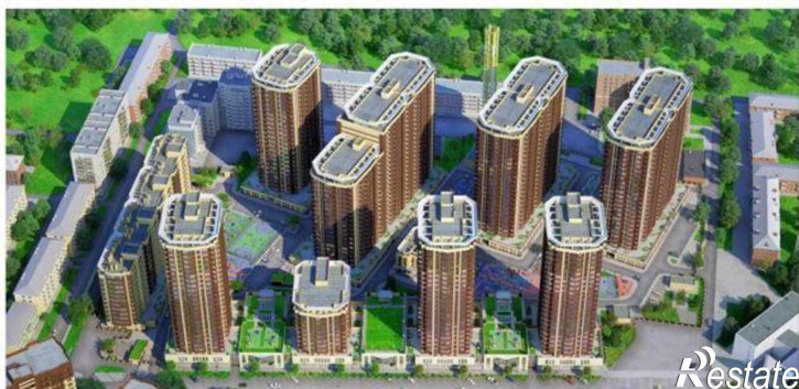 2-комн квартира в новом доме улица Ларина, 45к9