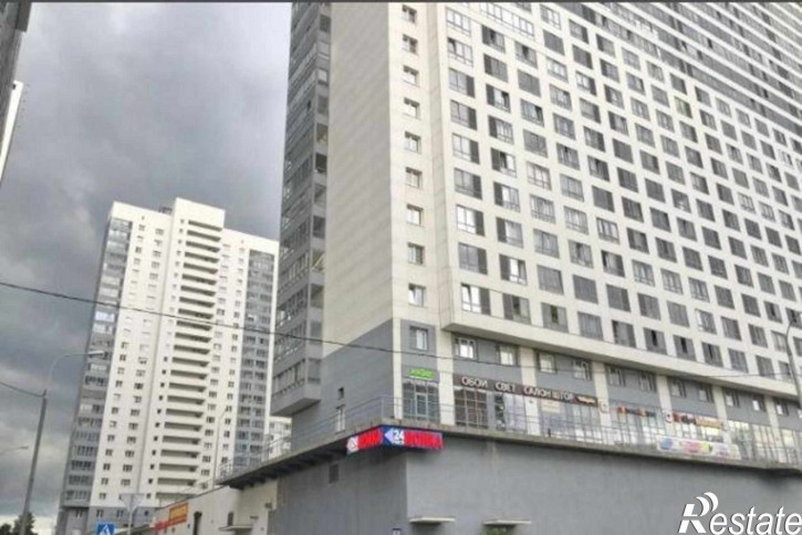 1-комн квартира в новом доме улица Нансена, 83