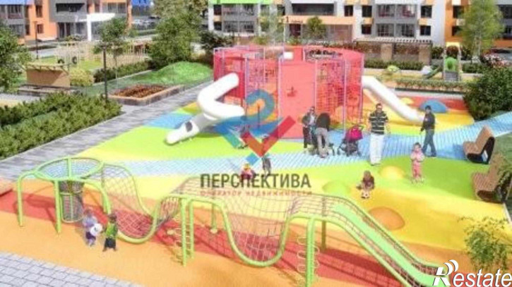 2-комн квартира в новом доме жилой комплекс Радужные Дворы,  с70