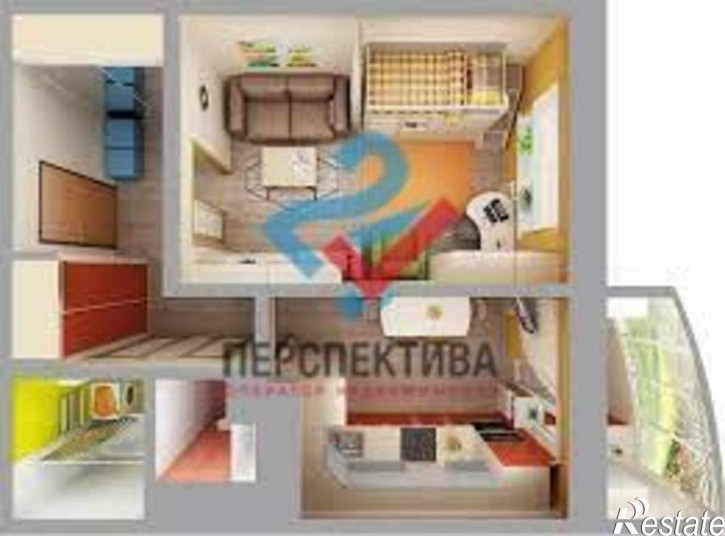 1-комн квартира в новом доме Изумрудная улица, с2