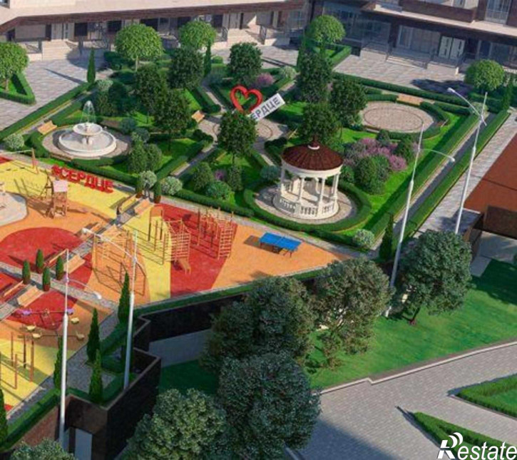 1-комн квартира в новом доме Школьная улица, 1