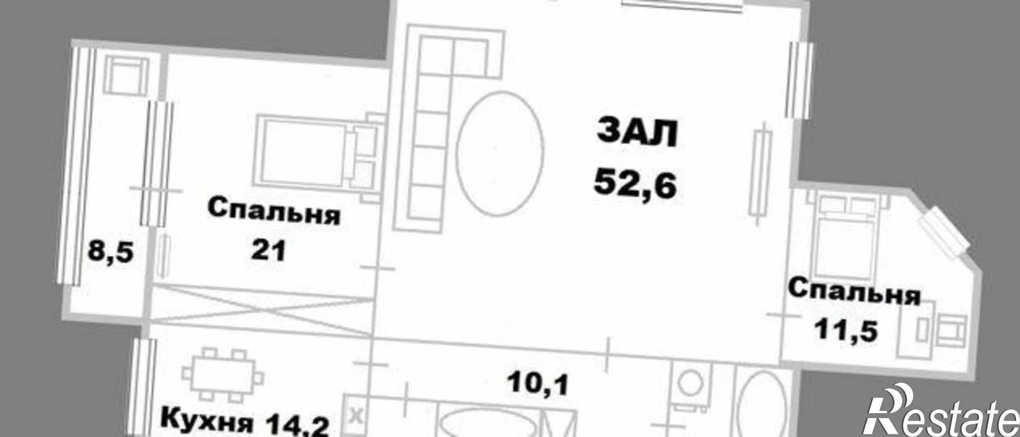 Купить квартиру за 12 850 000 рублей на Филимоновская улица, 128
