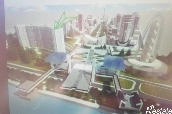2-комн квартира в новом доме Береговая улица, 73