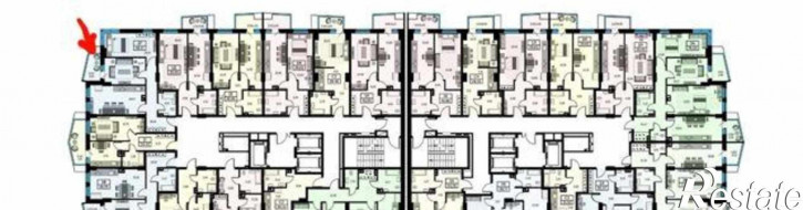 2-комн квартира в новом доме улица 23-я Линия, 54с8
