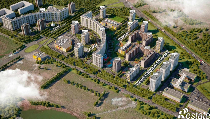 3-комн квартира в новом доме микрорайон Дальнее Арбеково,  жилой комплекс Арбековская Застава