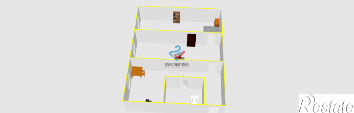 2-комн квартира улица Пацаева, 9