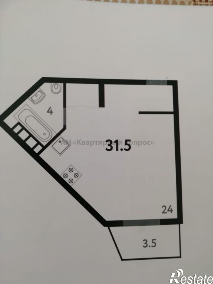 1-комн квартира Мира ул, 29