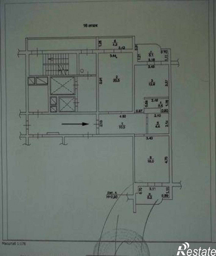 2-комн квартира в новом доме улица Карякина, 5к1