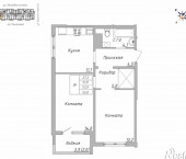 2-комн, 56 кв м, этаж 3/16 ул. Нагорная 6-я, 15Г/7