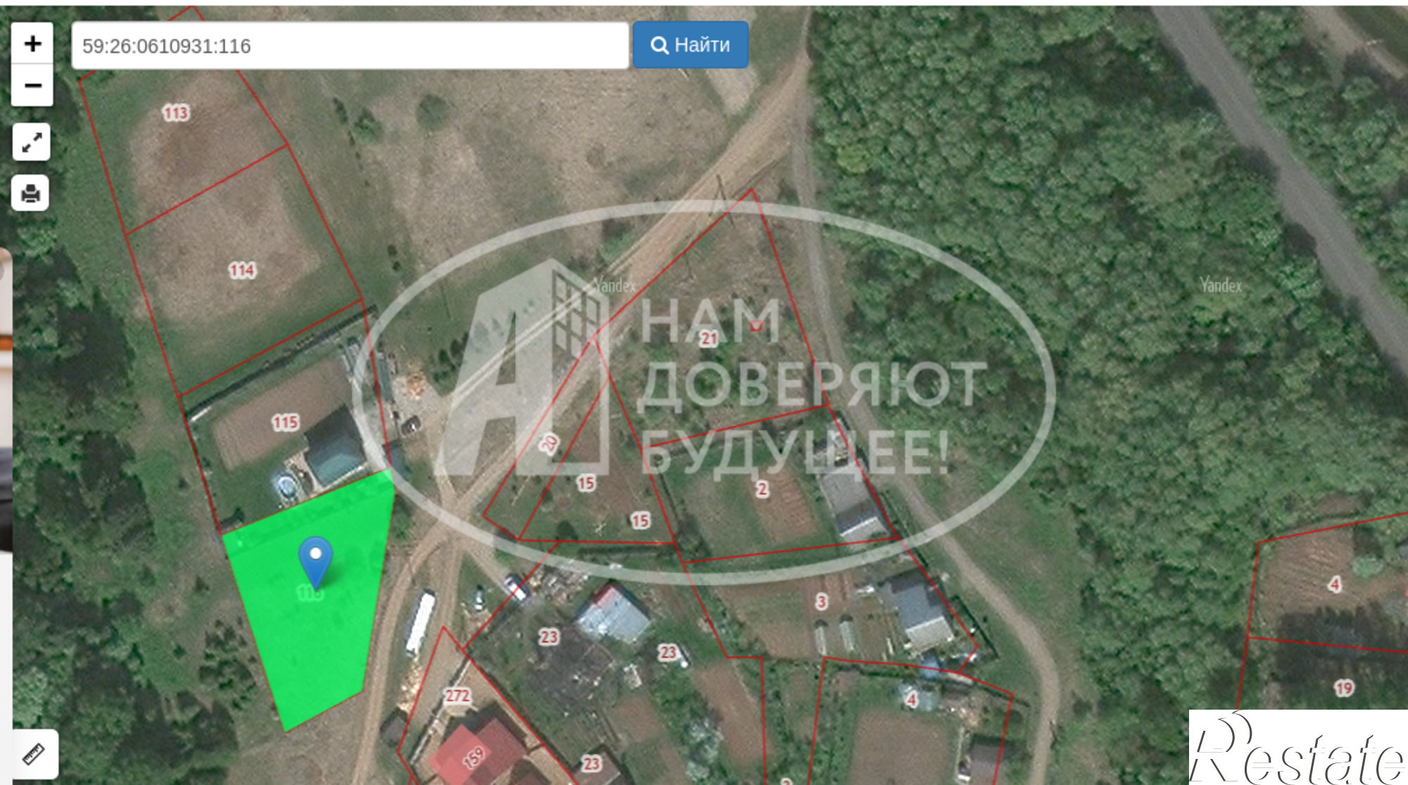 Купить землю, земельный участок за 500 000 рублей на Песчаная улица, 6