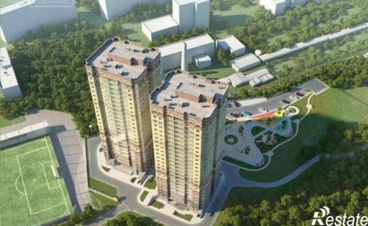 2-комн квартира в новом доме Днепровский переулок, 117с1