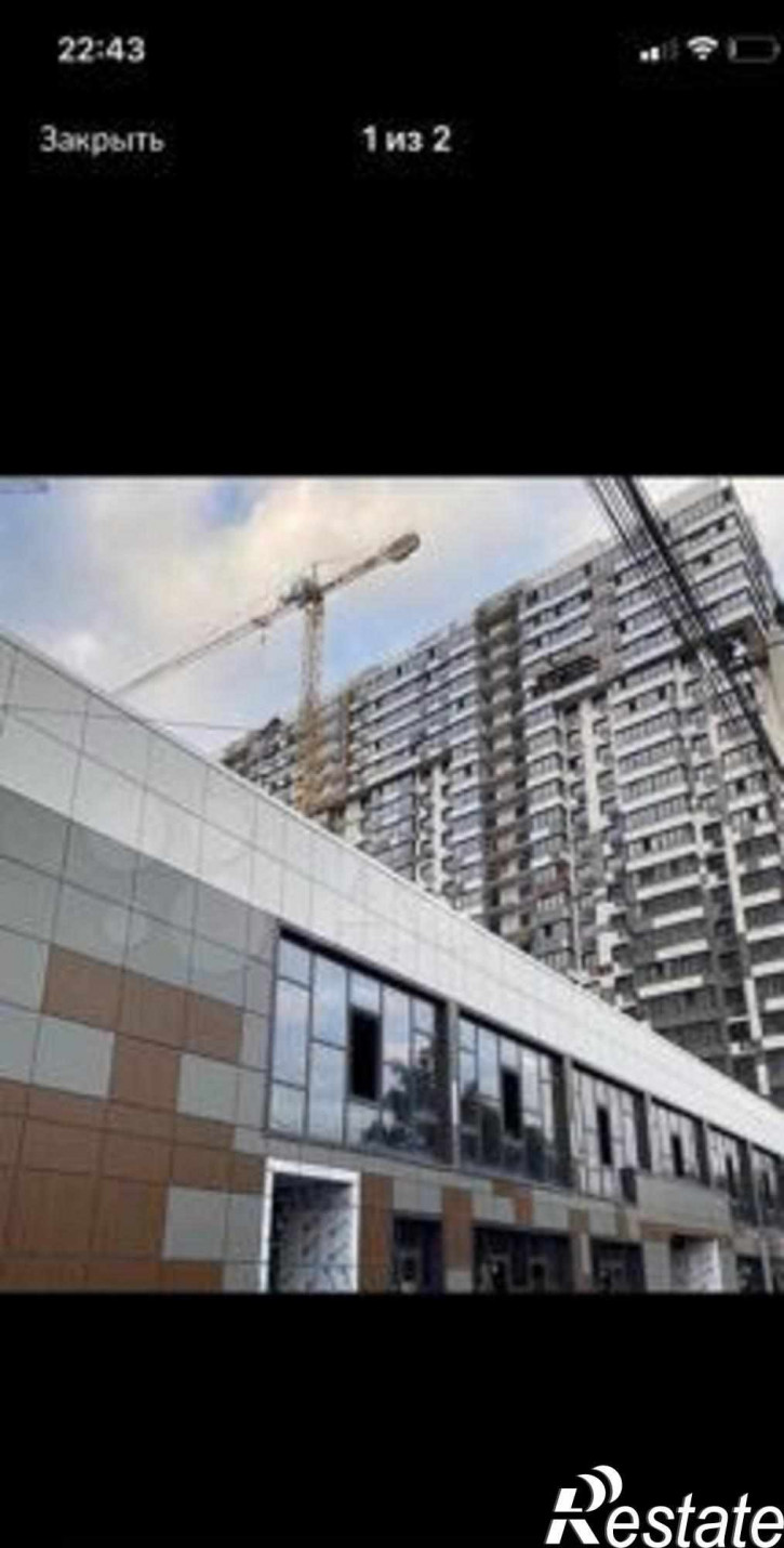 1-комн квартира в новом доме улица Нансена, 83