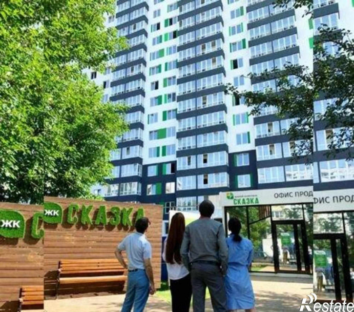 2-комн квартира в новом доме улица Жмайлова, 19А
