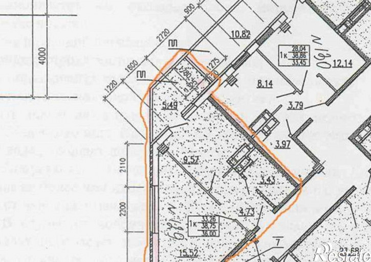 1-комн квартира в новом доме улица Зорге, 9