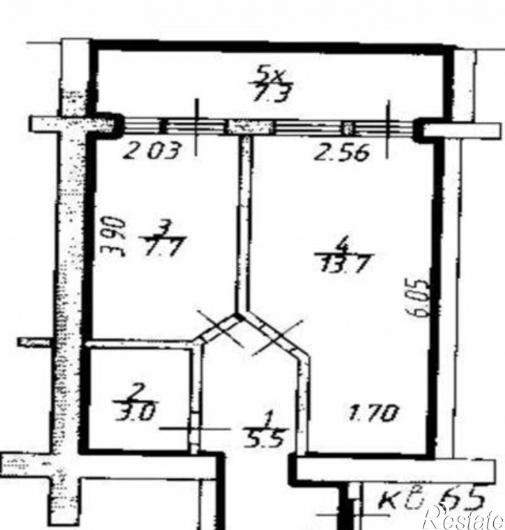1-комн квартира 4-я Семейная улица, 3