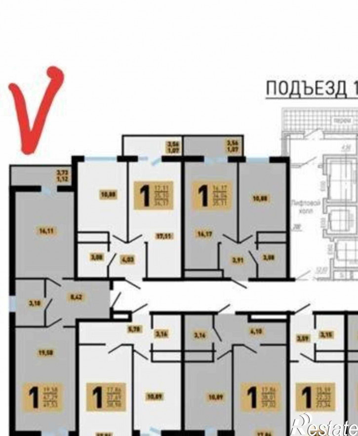 2-комн квартира Доломановский переулок, 124с2