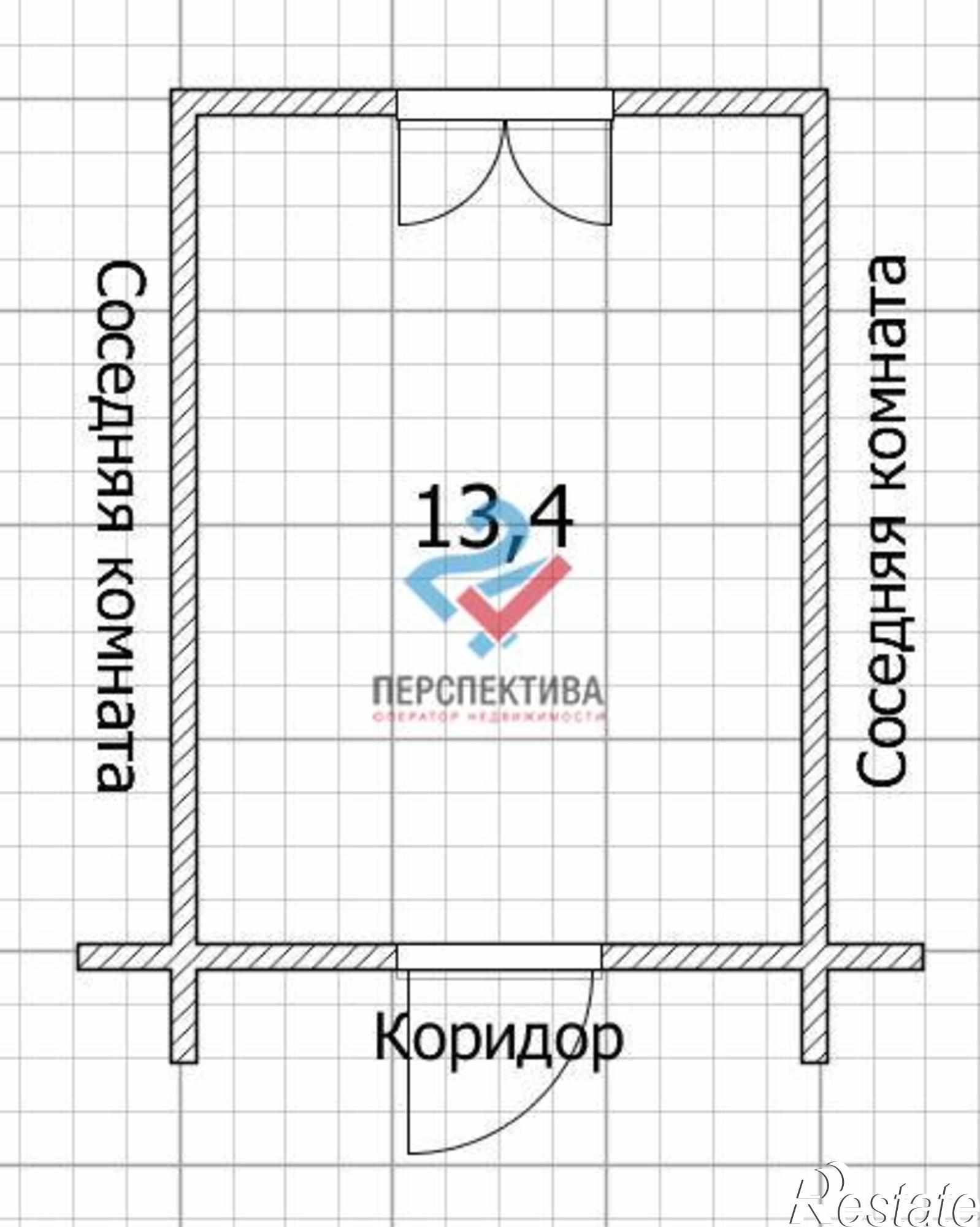 Купить комнату за 460 000 рублей на улица Крупской, 25