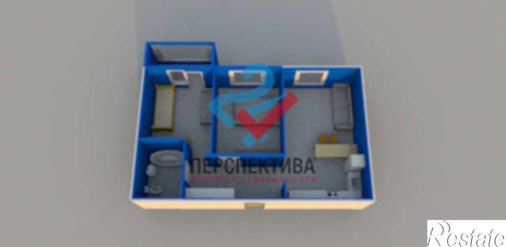 3-комн квартира в новом доме жилой комплекс Новелла,  с5