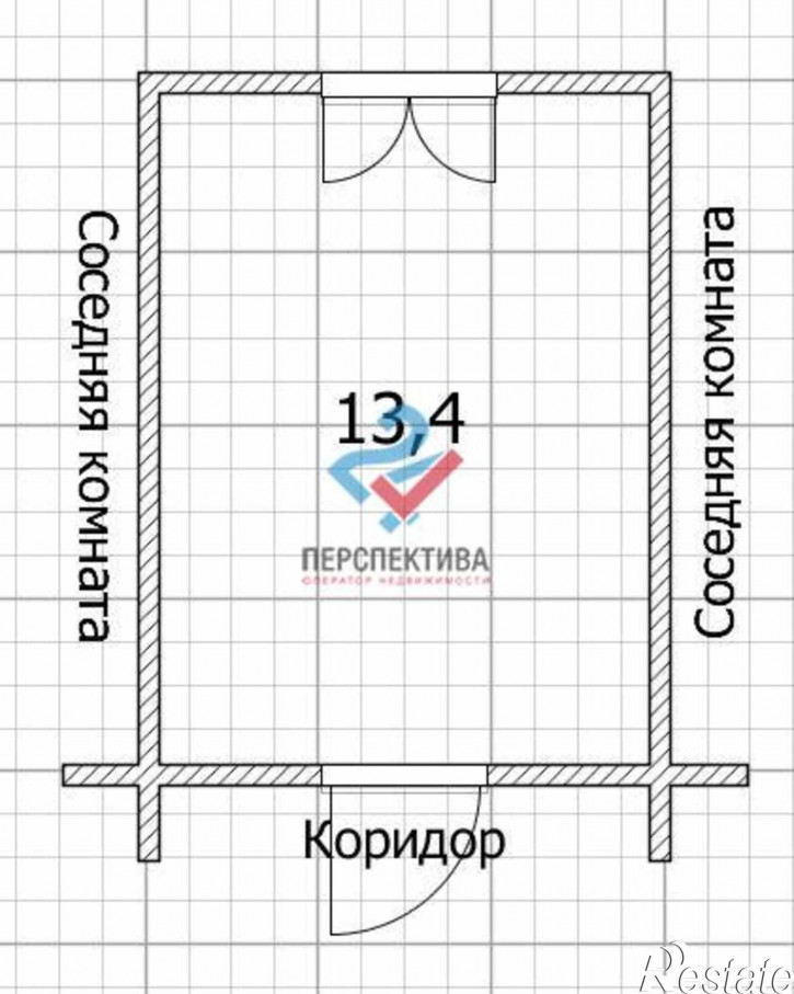 Комната улица Крупской, 25