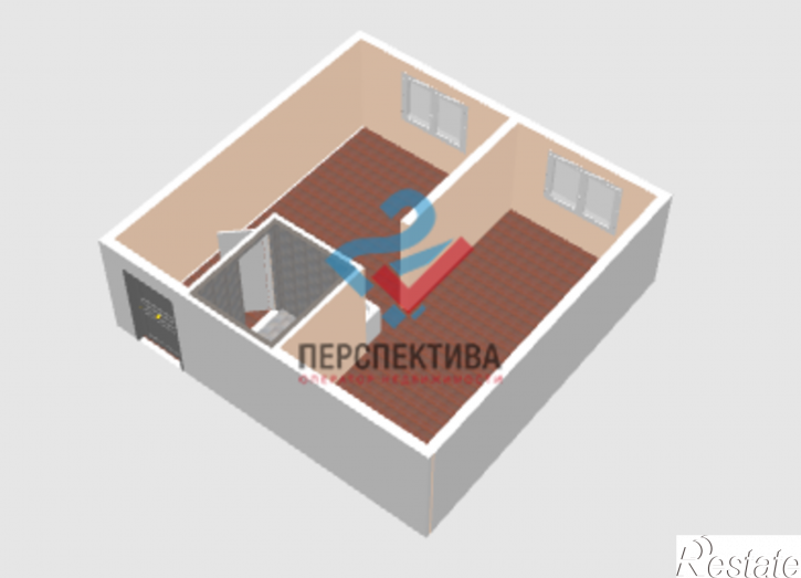 1-комн квартира улица Воровского, 24