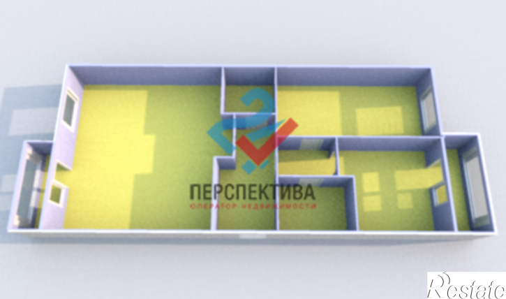 3-комн квартира в новом доме Фонтанная улица, 10