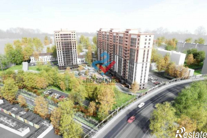 3-комн квартира в новом доме улица Ленина, с1