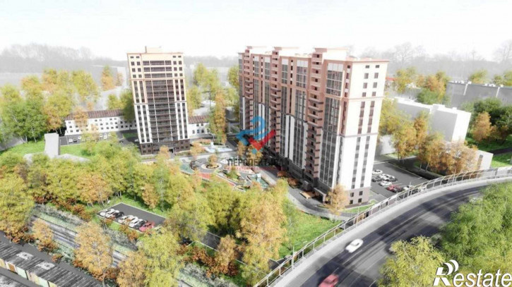 3-комн квартира в новом доме улица Ленина, с1