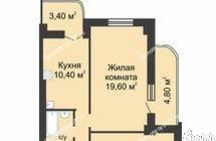 2-комн квартира в новом доме улица 8 Марта, 1